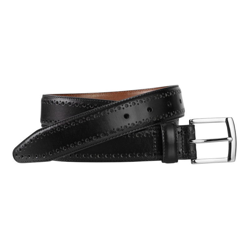 Johnston & Murphy Perfed-Edge Dress Belt
