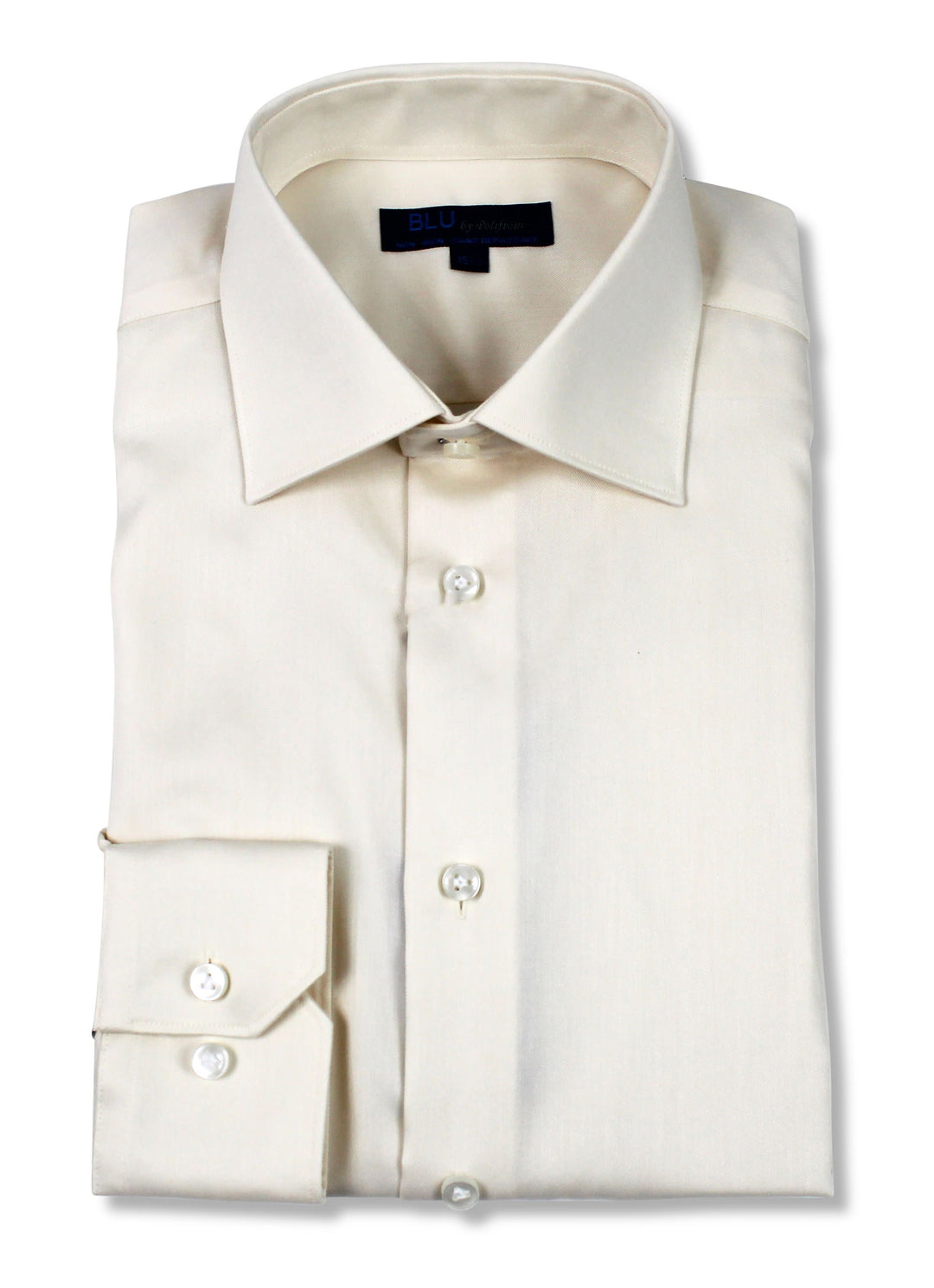 BLU Miami-360 Solid Dress Shirt 05 Ecru / 17L