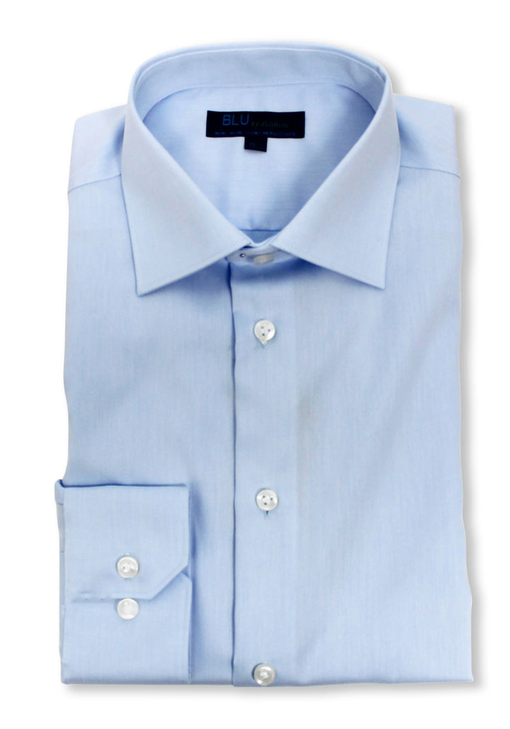 BLU Miami-360 Solid Dress Shirt