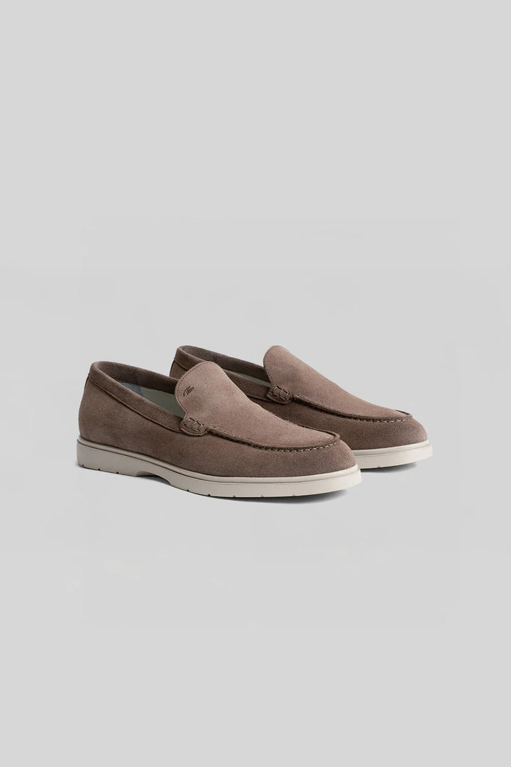 Robert Barakett Loafer Brannon Suede Tobacco