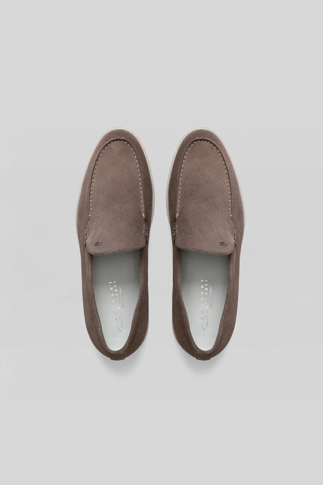 Robert Barakett Loafer Brannon Suede Tobacco