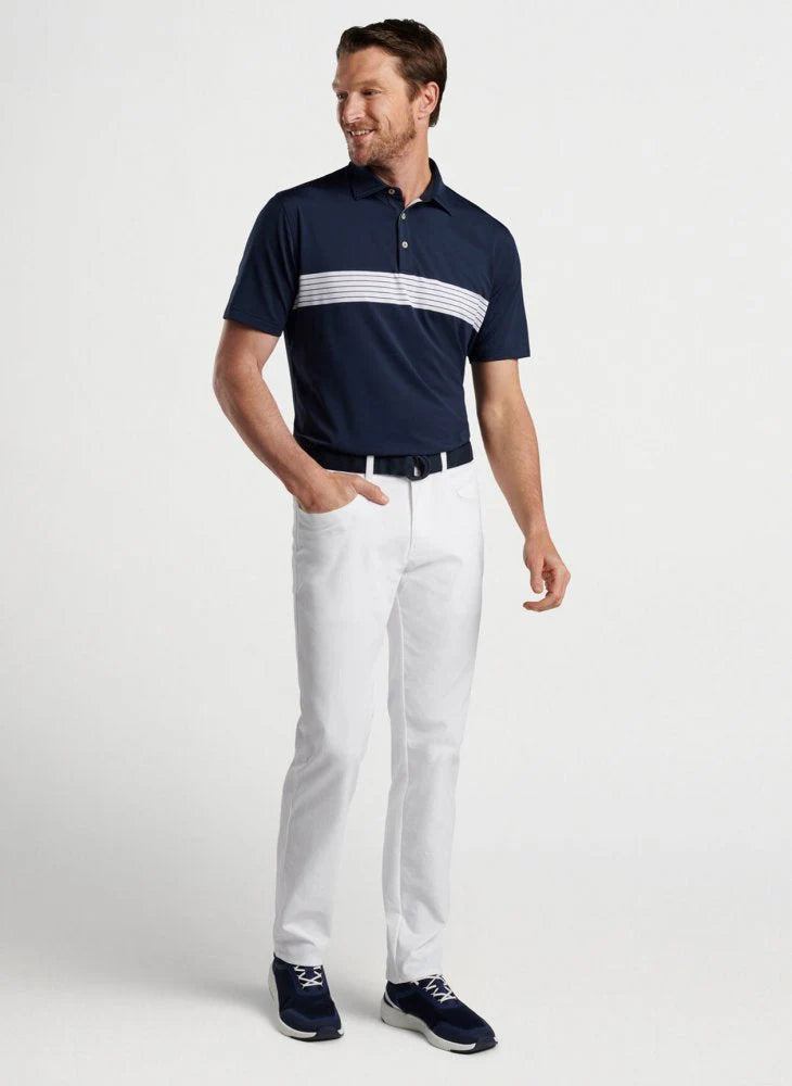 Peter Millar | Clyde Performance Jersey Polo | Navy