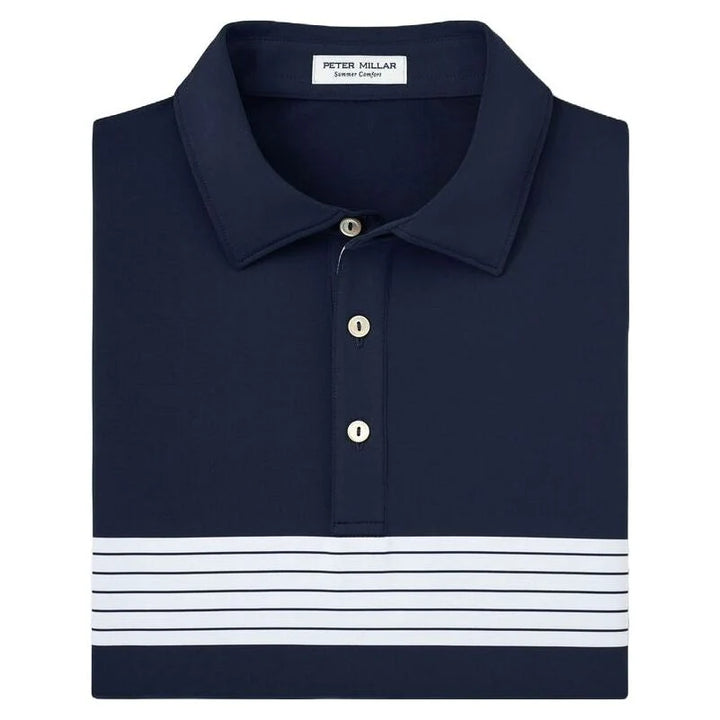 Peter Millar | Clyde Performance Jersey Polo | Navy