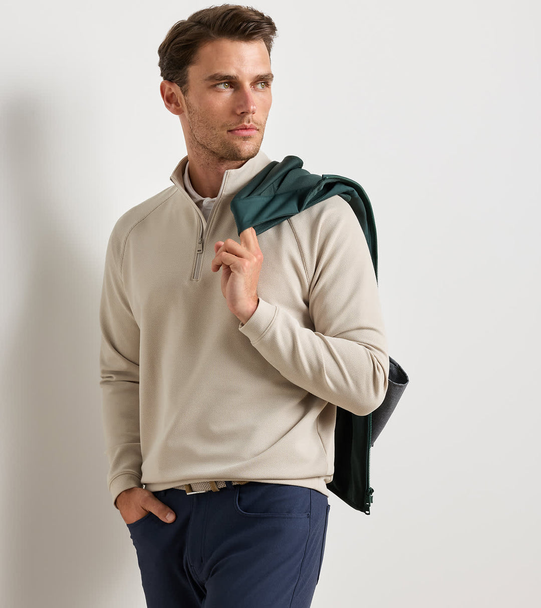 Peter Millar | Cradle Piqué Perfomance Quarter Zip |