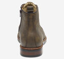 Johnston & Murphy | XC+ DURHAM CAP TOE BOOT | Dark Brown Bomber Leather