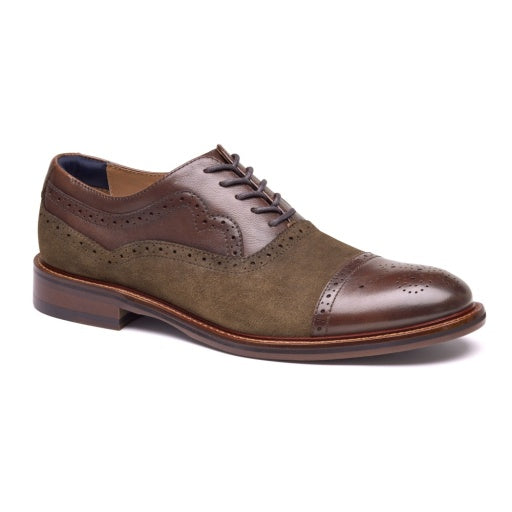 Johnston & Murphy | Conard 2.0 Cap Toe Hand-Finished | Mahogany