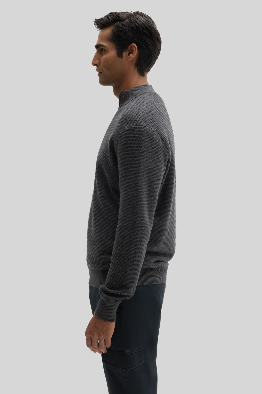 Robert Barakett | Gonzalo LS Quarter-zip Sweater