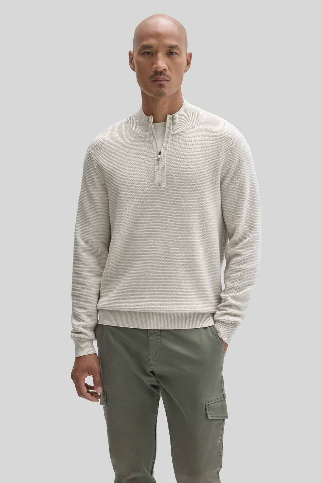 Robert Barakett | Gonzalo LS Quarter-zip Sweater