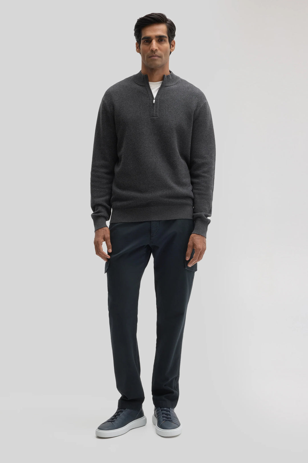 Robert Barakett | Gonzalo LS Quarter-zip Sweater