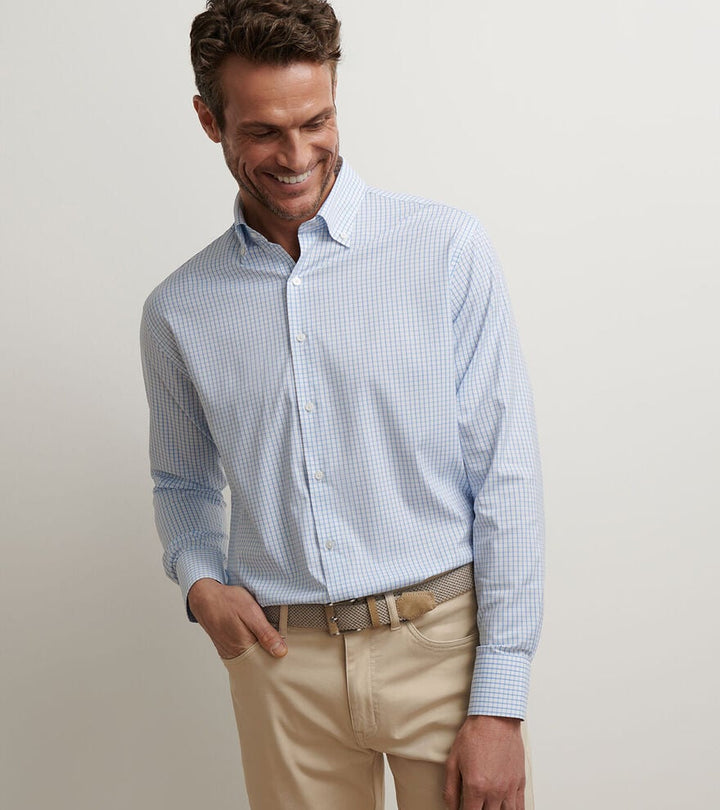 Peter Millar | Hanford Performance Twill Sport Shirt |