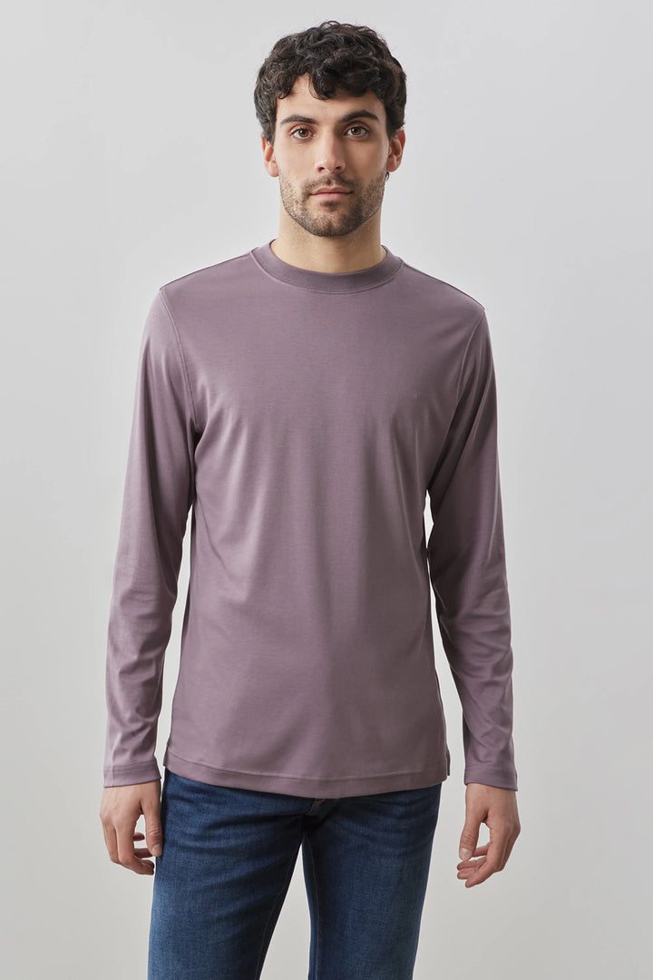 The Robert Barakett Long Sleeve High Crew