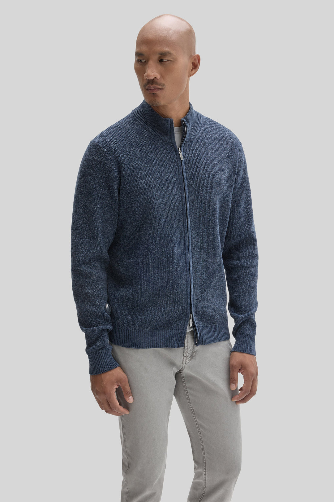 Robert Barakett | Idris Full Zip Mockneck