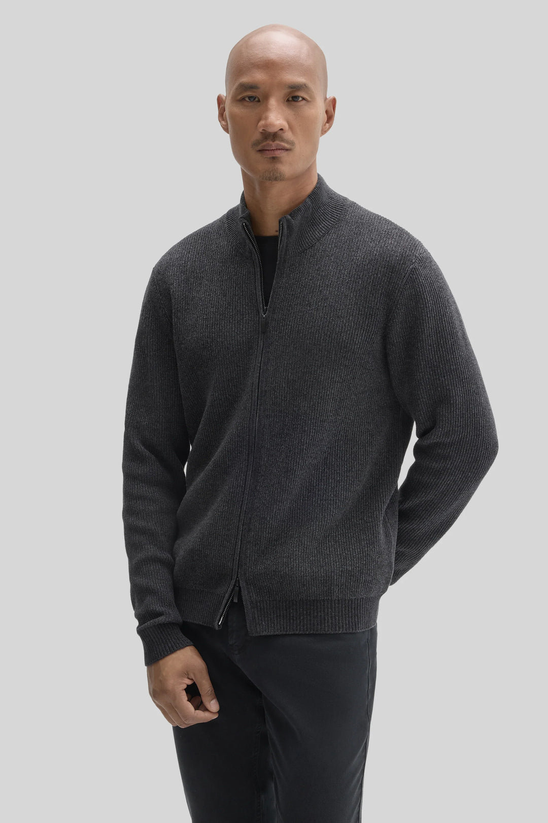 Robert Barakett | Idris Full Zip Mockneck