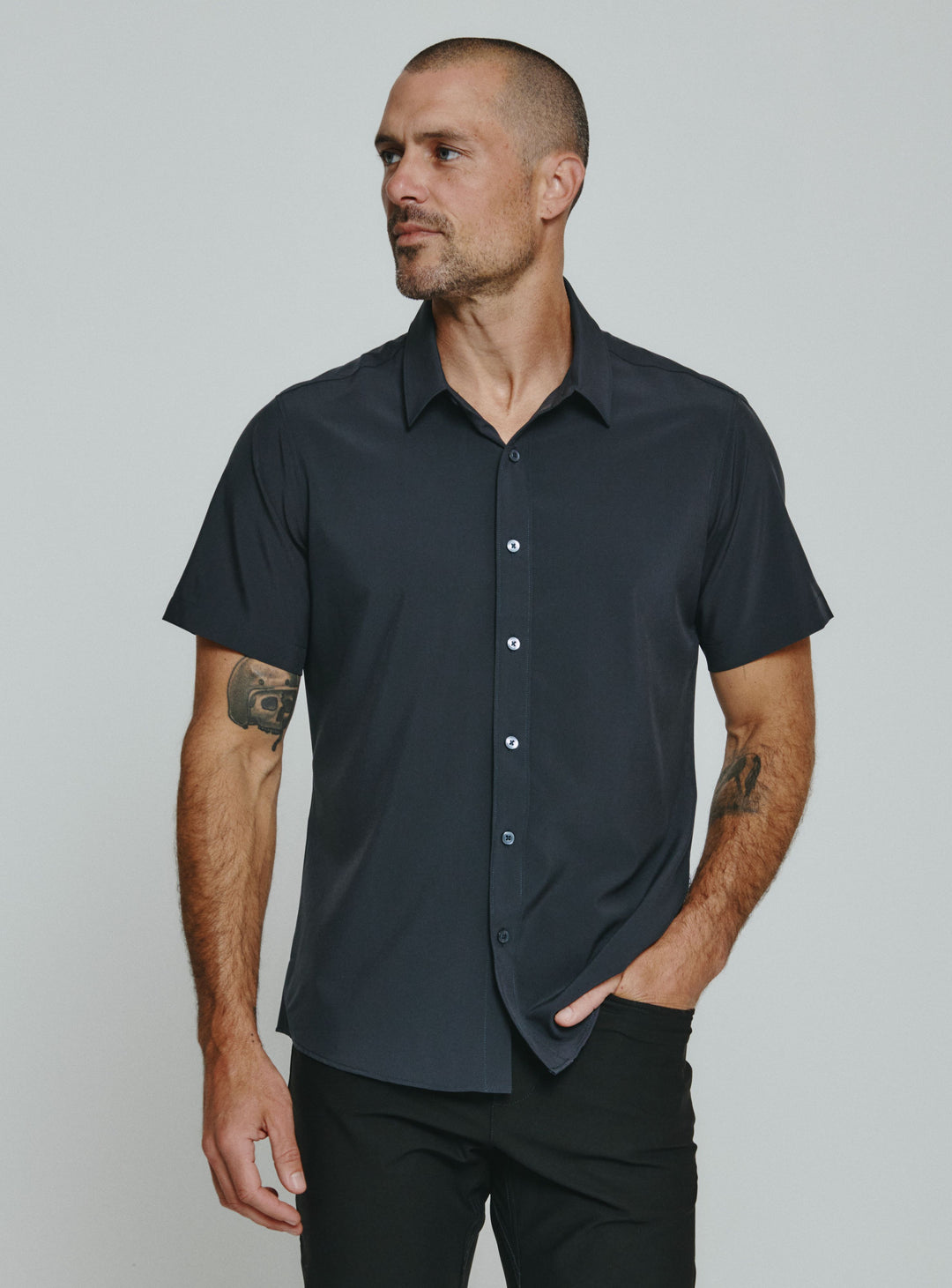 Men's 7 Diamonds Siena Short Sleeve Shirt in Olive, Size XXL