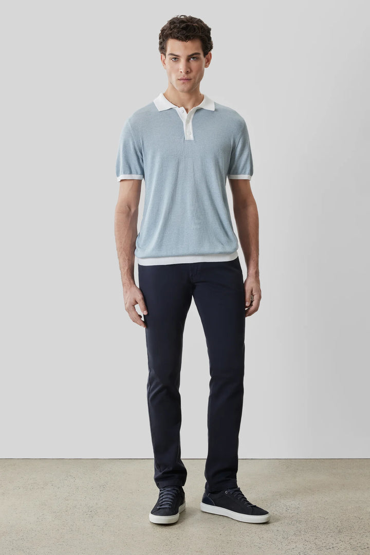 Robert Barakett Jorren SS Polo Sweater