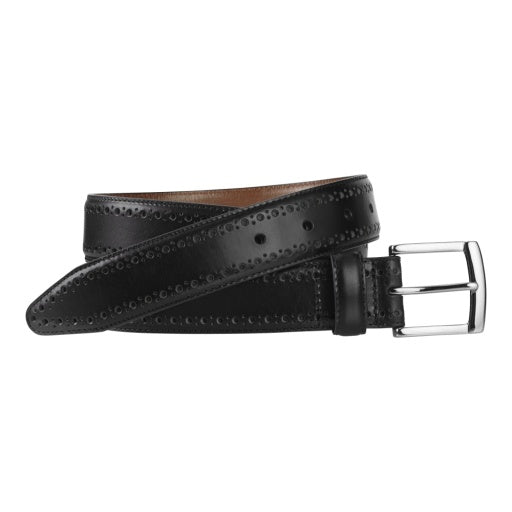 Johnston & Murphy Perfed-Edge Dress Belt