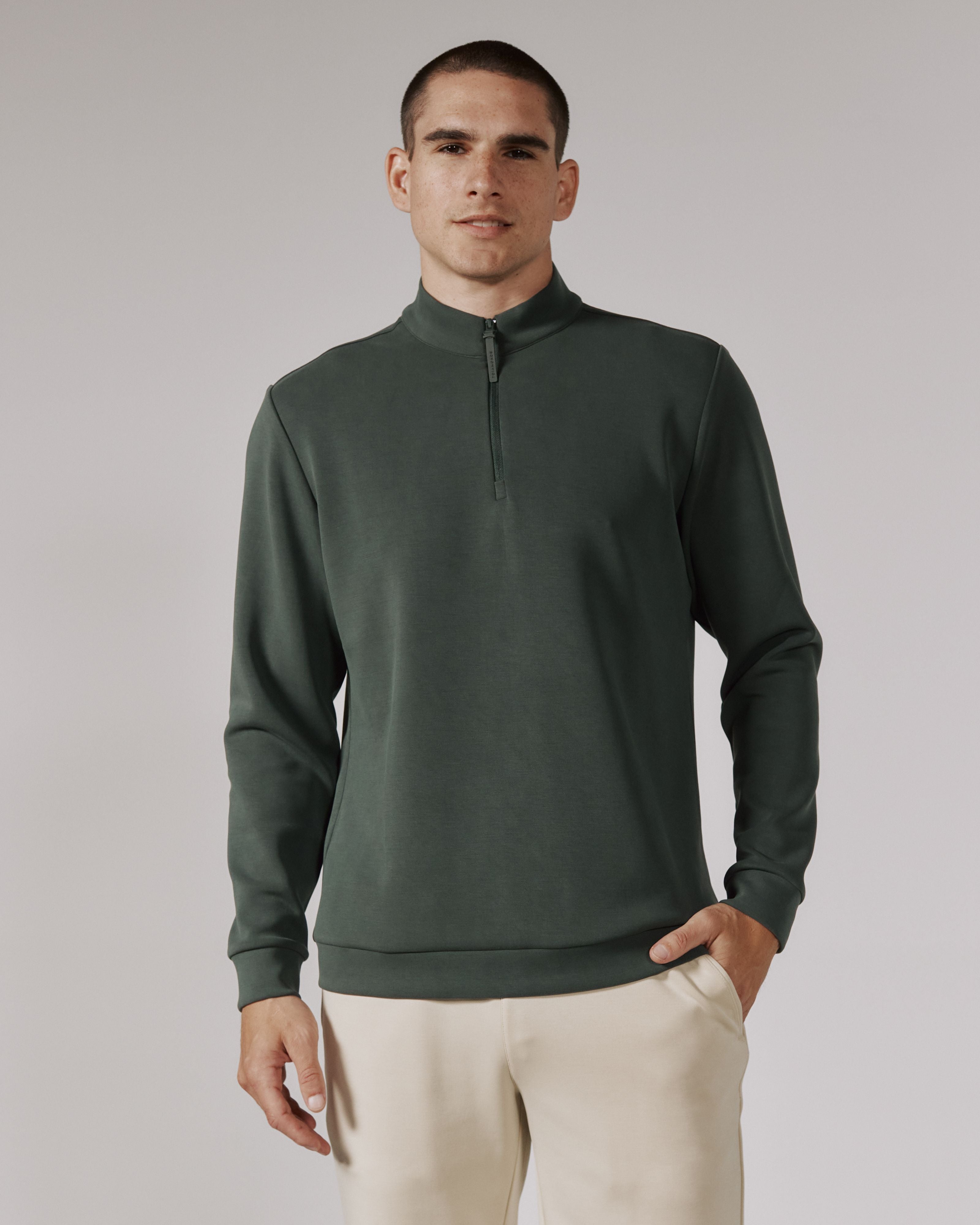 YA−MAN HRF17-W 7 Diamonds REV™ Quarter-Zip – Halberstadt's Clothing
