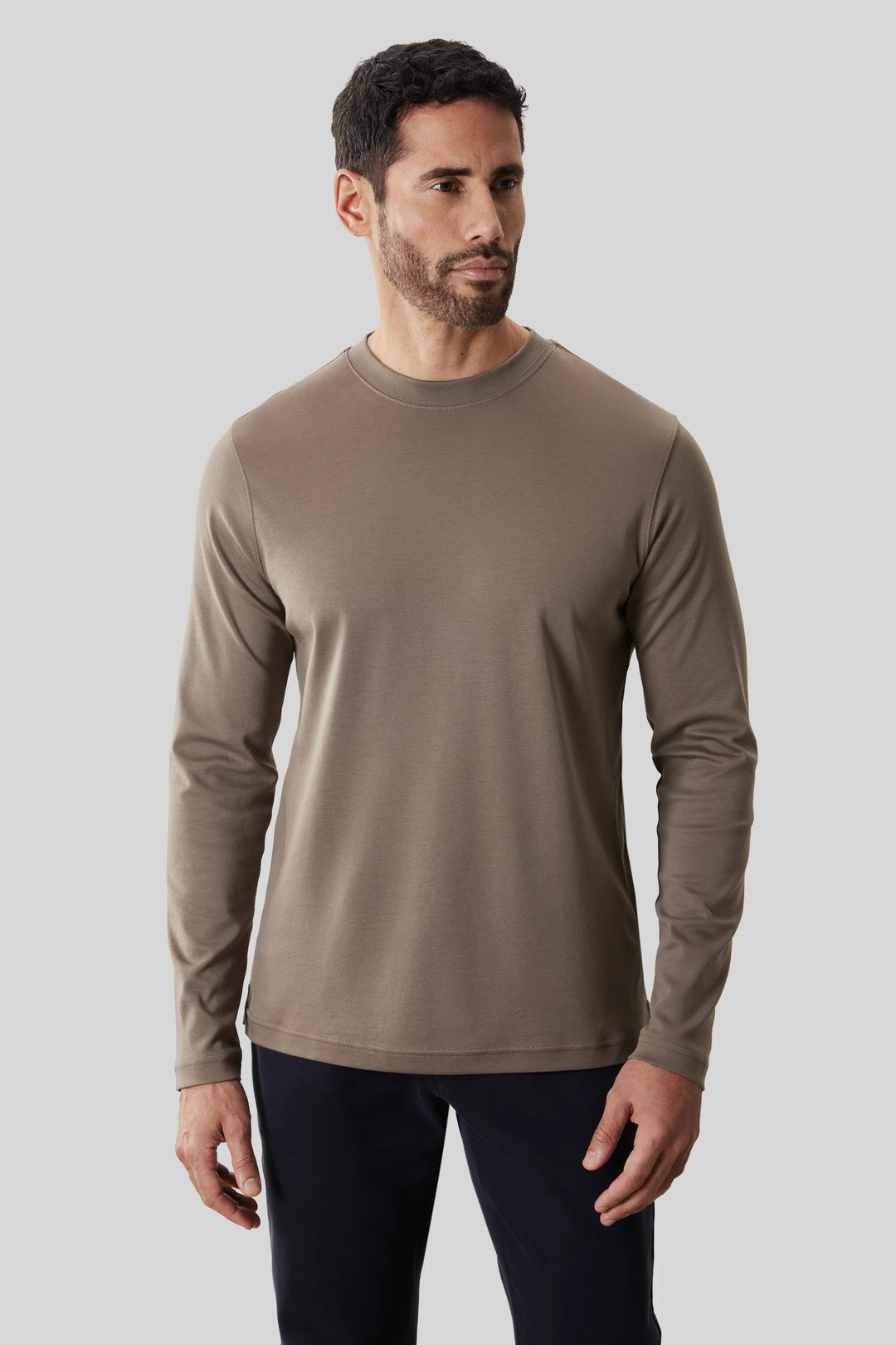 The Robert Barakett Long Sleeve High Crew