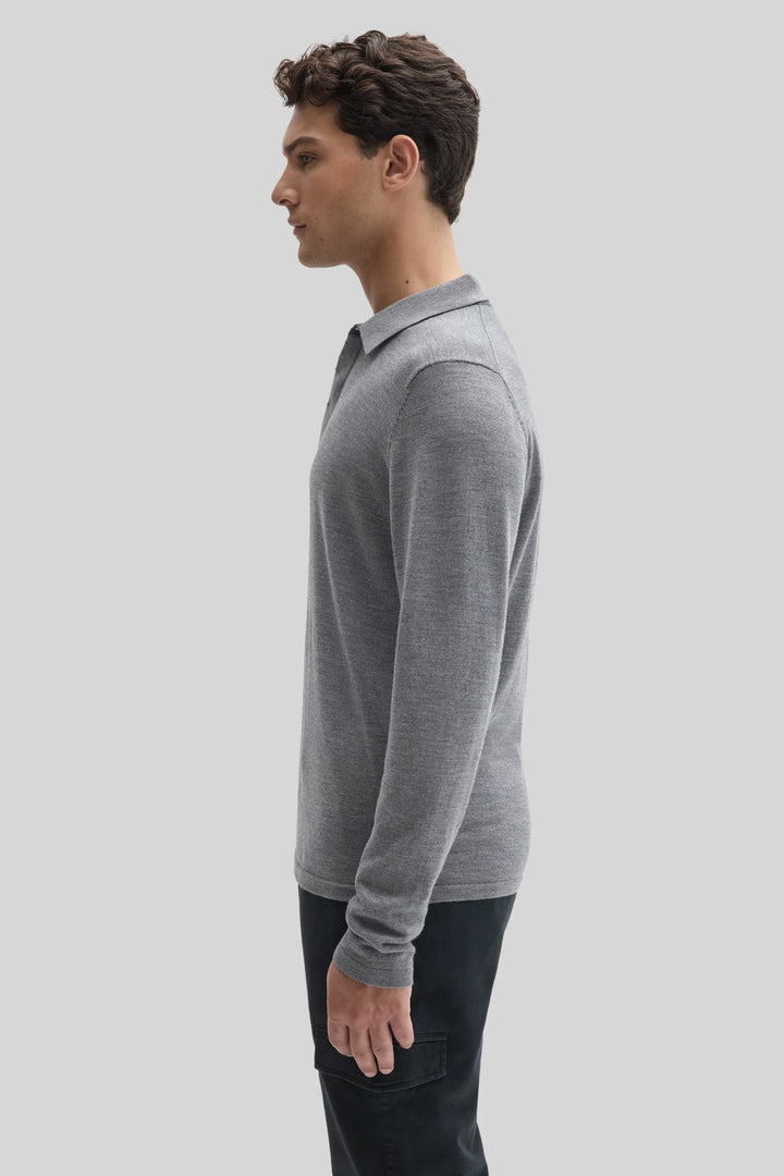 Robert Barakett | Thomas LS Merino Sweater Polo