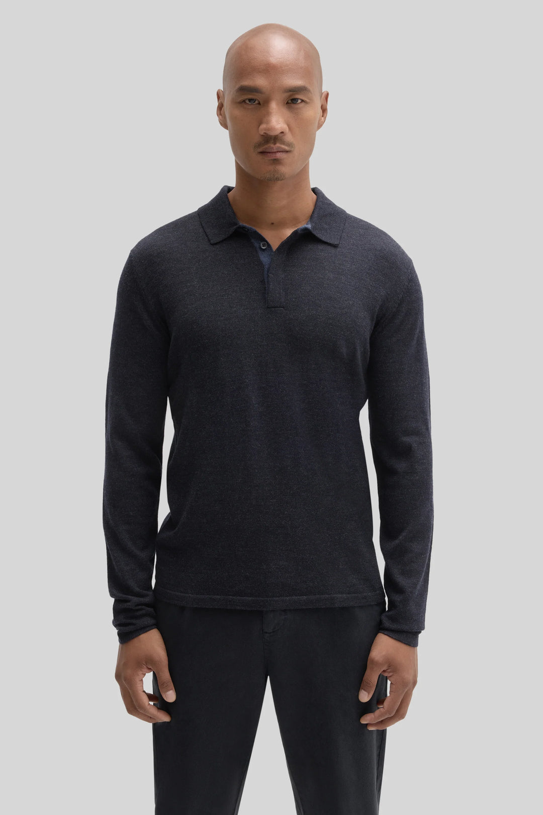 Robert Barakett | Thomas LS Merino Sweater Polo