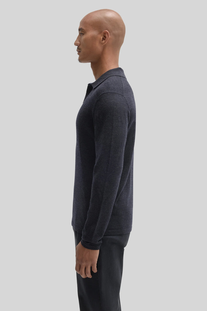 Robert Barakett | Thomas LS Merino Sweater Polo