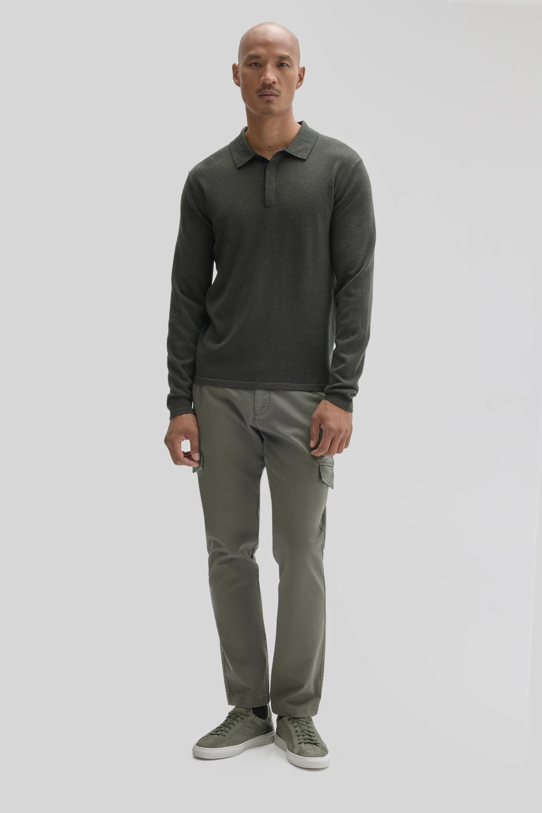 Robert Barakett | Thomas LS Merino Sweater Polo