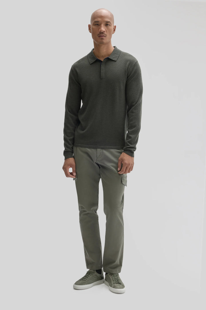 Robert Barakett | Thomas LS Merino Sweater Polo